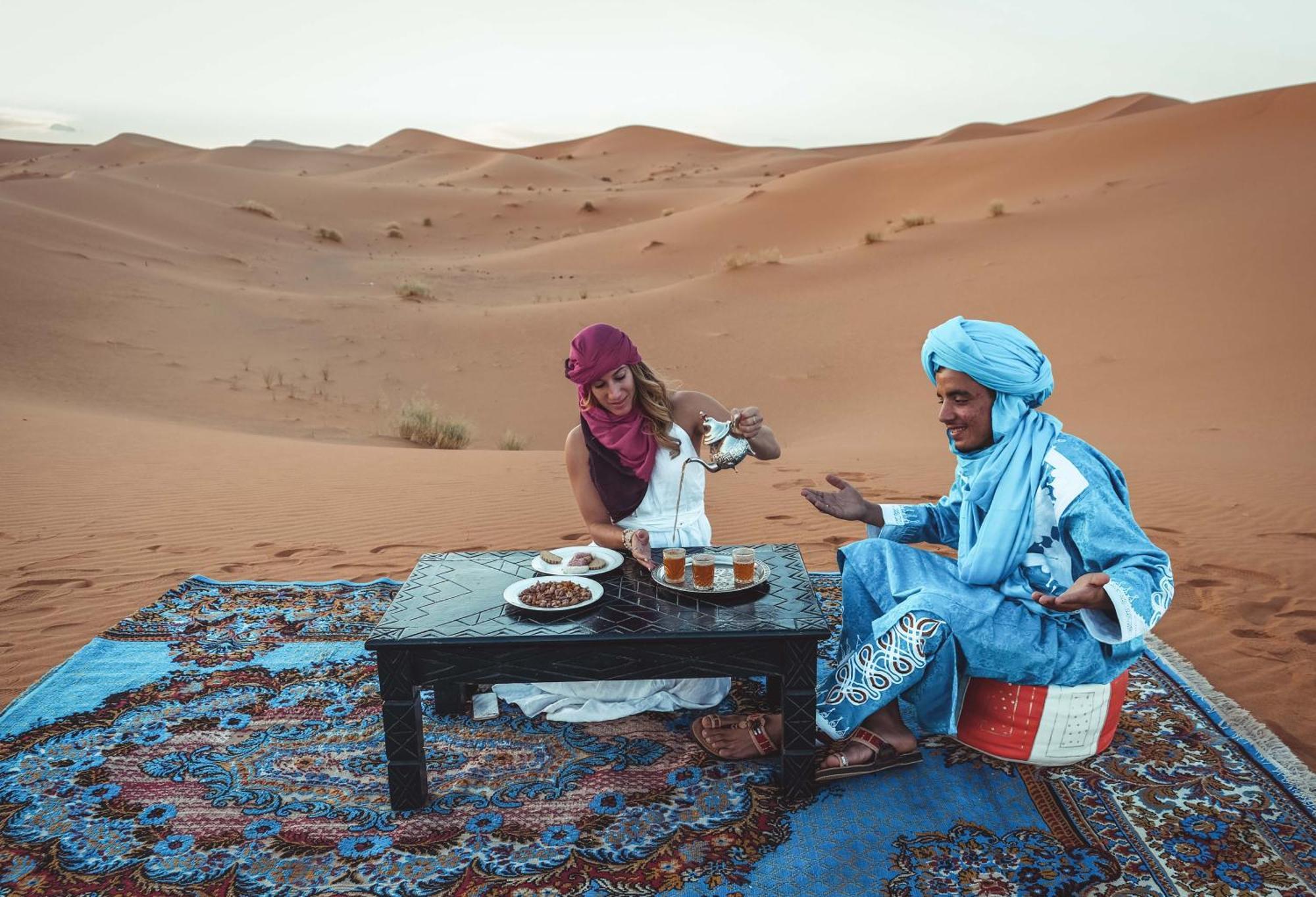 مبيت وإفطار مرزوكة Camel Luxury Camp المظهر الخارجي الصورة