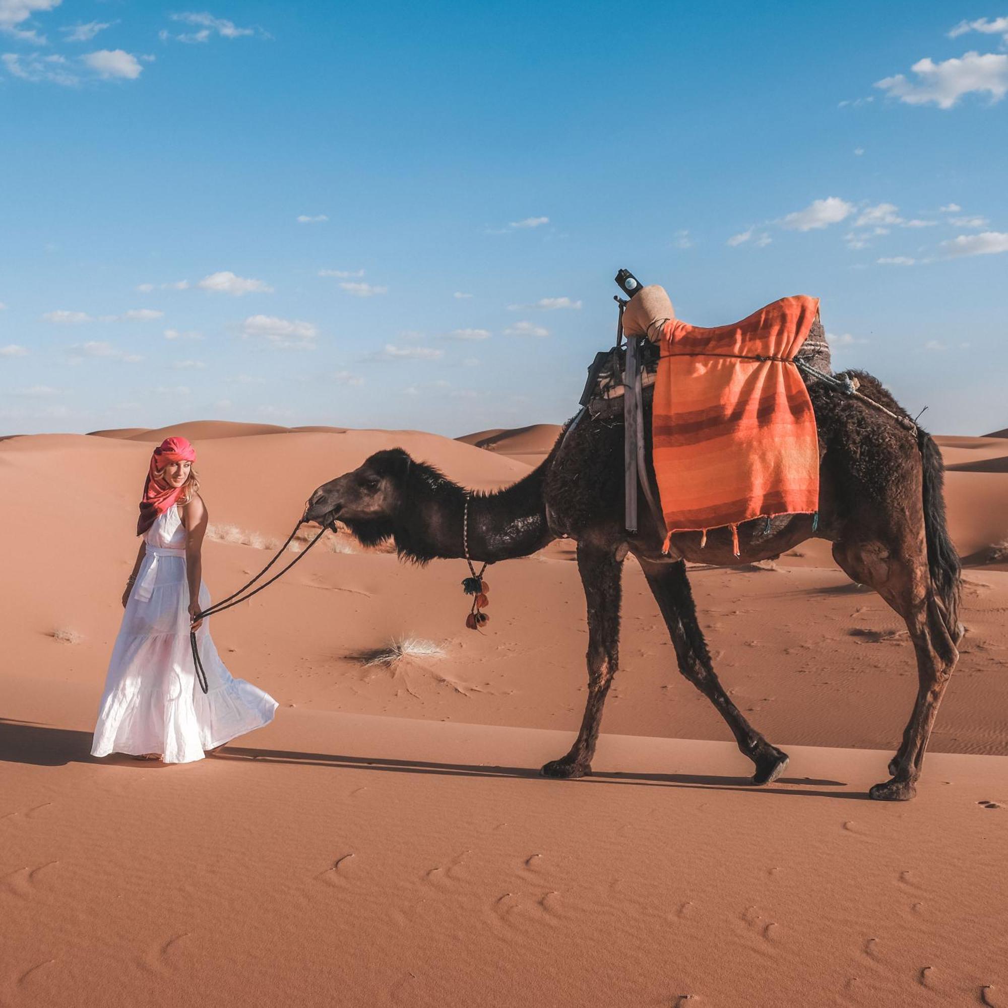 مبيت وإفطار مرزوكة Camel Luxury Camp المظهر الخارجي الصورة