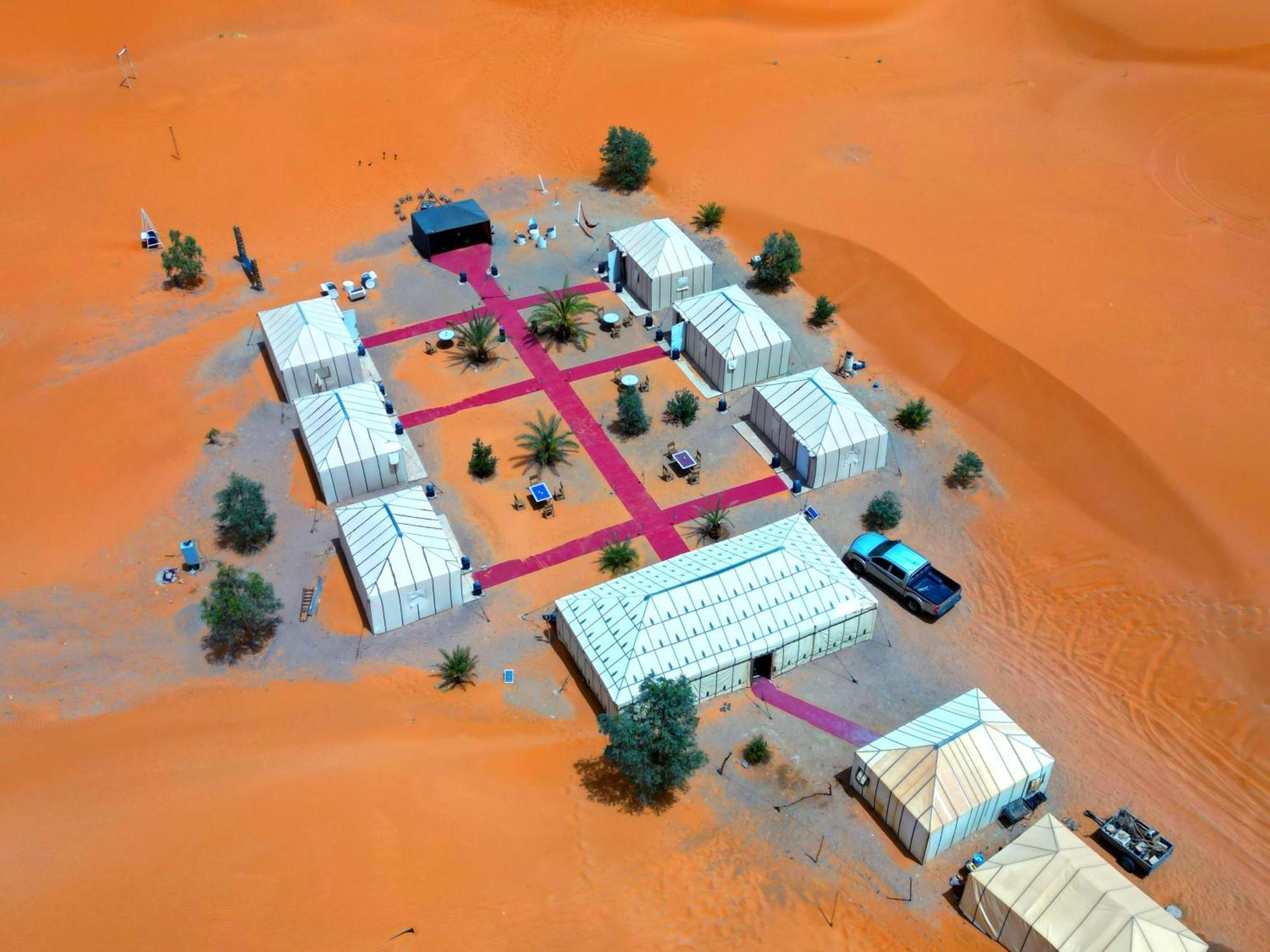 مبيت وإفطار مرزوكة Camel Luxury Camp المظهر الخارجي الصورة